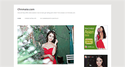 Desktop Screenshot of chnmate.com
